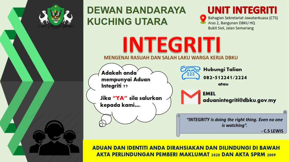 Laman Web Rasmi Dewan Bandaraya Kuching Utara